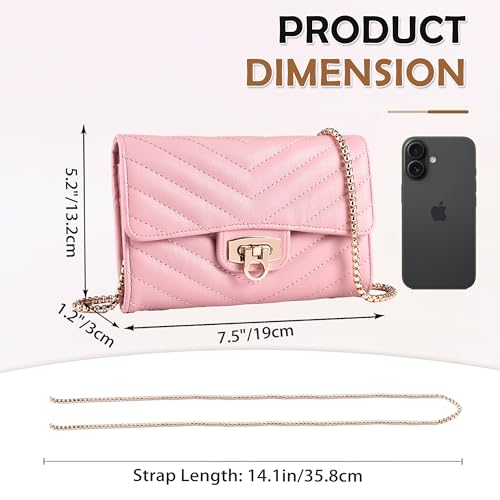 Image of Stylish Small Crossbody Bag for women - Compact Phone Bag & Wallet, Lightweight & Perfect for Work, Travel, or Casual Outings