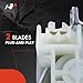 A-Premium Front Left or Right Power Window Lift Motor Compatible with Chevrolet Camaro 1993-2002, Astro & GMC Safari 1985-2001 & Pontiac Firebird, Driver or Passenger Side, Replace# 88960088