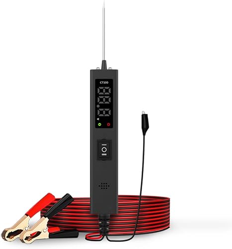 3‑in‑1 Power Circuit Probe Tester, 0‑80V Automotive Car Test