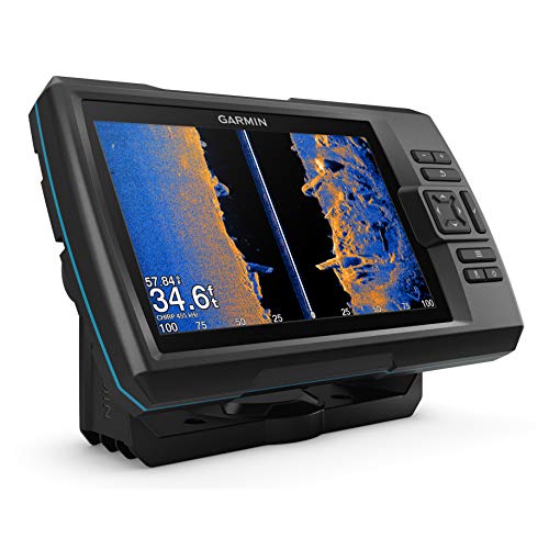 Garmin Striker Vivid 7Sv Bundle With Transducer And Protective Cover, 7-Inch Color Fishfinder, Vivid Scanning Sonar Color Palettes 010-02553-00 #TOP1