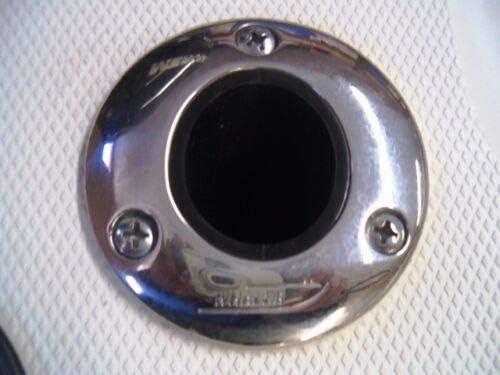 OEM Flush Mount Stainless Rod Holder - Straight Tube