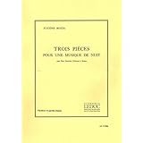 ウィットナー ボザ : 夜の音楽のための3つの小品 (木管四重奏) ルデュック出版