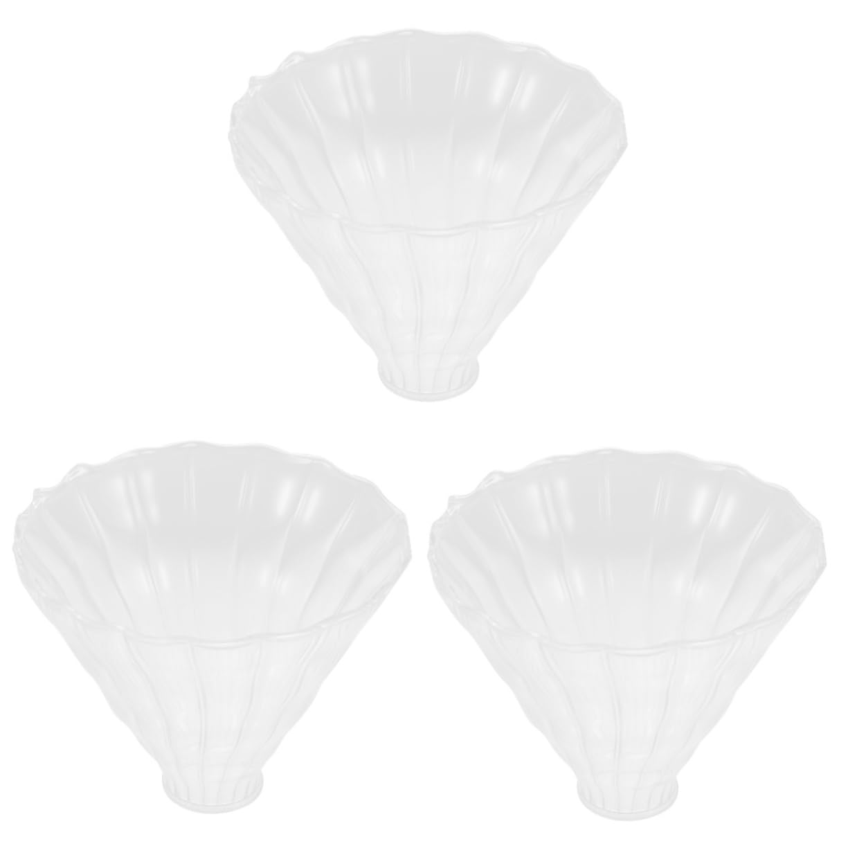 SHINEOFI 3 Series Embudo De Vidrio Café Reutilizable Verter Filtros Fabricante Taza De Filtro De Café Filtro De Goteo De Café Gotero De Cafe Embudo De Café 2 Piezas X 3
