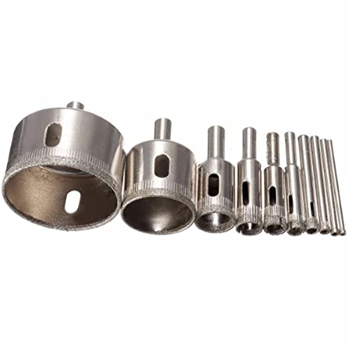 Set de 10 brocas diamante para cerámica y vidrio miniatura 4