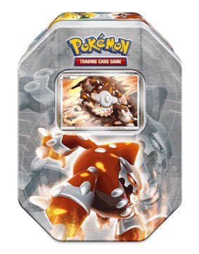 2008 Pokemon Heatran Level X Holiday tin includes a Heatran LV. X  Holographic Card and 4 Booster Packs : Amazon.in: Toys & Games