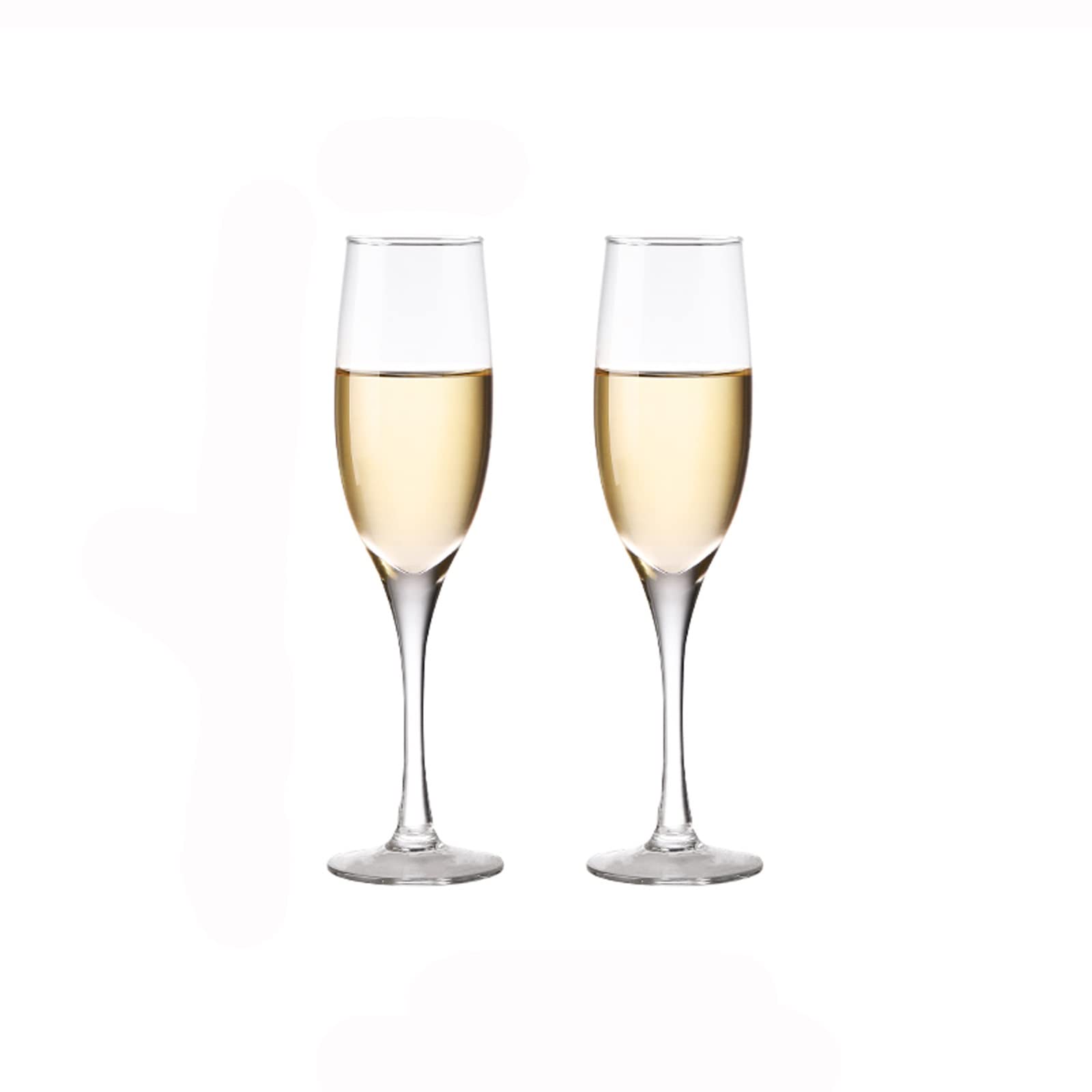 Copas de champán sopladas a mano en cristal premium para brindar con elegancia
