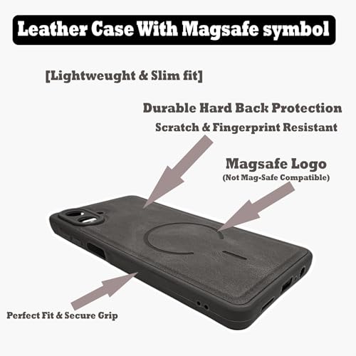Image of SBMS Back Cover for Samsung M07 /F70e /A07 /F07 5G | Ultra Slim Soft Rubberised Hard Case | Oil Feel Soft Leather Back | Mag-Safe Design (Mag-Safe Not Support) | Camera Protection Case Sam A07 (Grey)