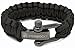 Produktbild Steinbock7 Dachstein Paracord Survival Armband, verstellbarer Edelstahl Verschluss, E-Book Anleitung zum Flechten - Camping, Outdoor, Wildnis