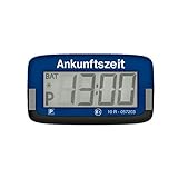 Needit elektronische Parkscheibe Park Micro I die weltweit dünnste automatische Parkscheibe mit KBA-Zulassung I kompakte, Digitale Parkuhr mit gut lesbarem Display I langlebige Batterie, 9,4 mm dünn