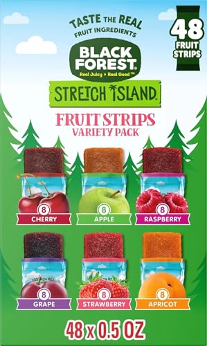 Black Forest, Stretch Island, Fruit Strips, Cherry, Apple, Raspberry, Grape, Strawberry, and...
