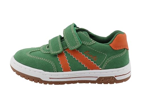 Lurchi Jungen 95l0013004 Sneaker, Dkgreen, 25 EU Weit