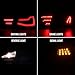 Ronnin - Fits 2006-2008 BMW E90 3-Series 325i 328i 330i Upgraded Replacement Full LED Driving Lights Tail Lamps Assembly Pair | Black