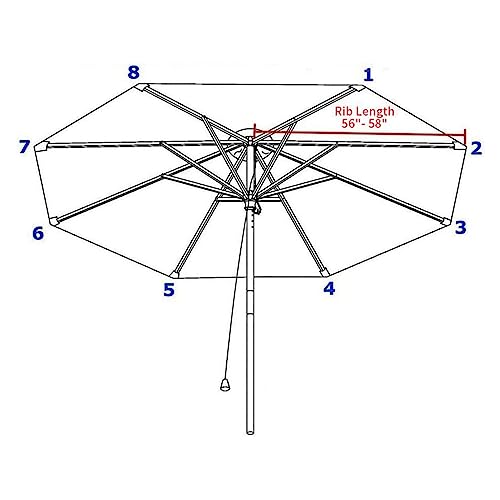 Parasol portable à hauteur réglable pour bloquer les UV d'été - 6