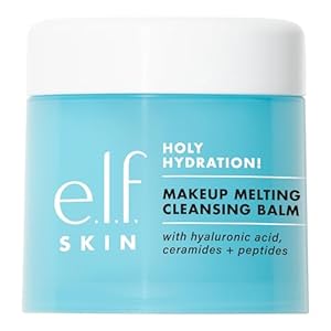 e.l.f. SKIN Holy Hydration! Makeup Melting Cleansing Balm, Face Cleanser & Makeup Remover, Infused with Hyaluronic Acid to Hydrate Skin