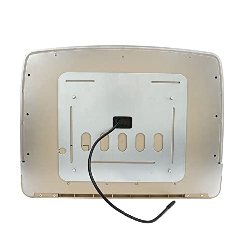 Reprodutor MP5 Dobrável, Monitor Montado No Teto do Carro, 16 Tiras de LED Coloridas, Interface Mult