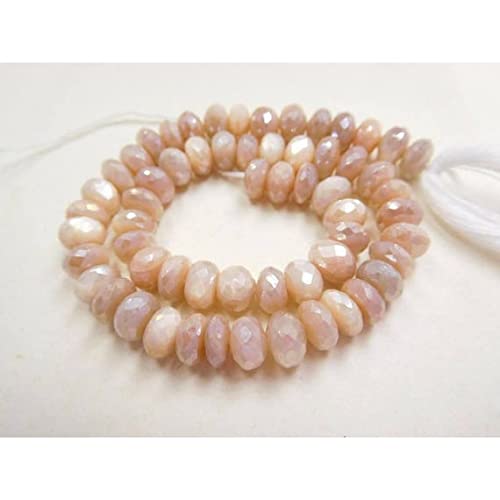 Pierre de lune rose perles rondelles LKBEADS, créez des bijoux porteurs de sens