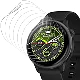 Joeyu (6 Stück) Panzer Schutz Glas für Garmin Vivoactive 6，handy folie，9H Festigkeit, Anti-Schock, Blasenfrei, Kratzfest, glass protector