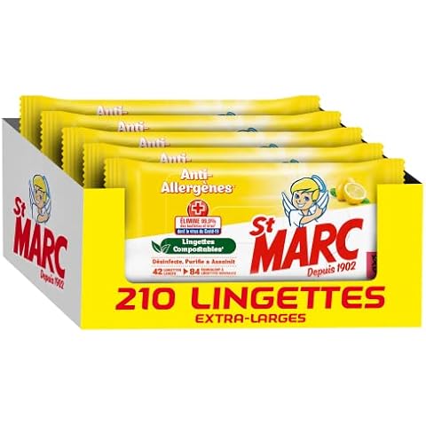 Lingettes désinfectantes St Marc Cover