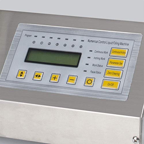 Hengwei 110V Máquina de Enchimento Líquido Garrafa Enchimento Bomba de Controle Digital 5-3500ML