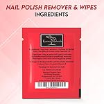 Karma Halal Nail Polish Remover Wipes with Rose Oil; Non-Toxic, Vegan, Cruelty-Free – Pack of 10 - Image 4