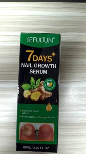 Ginger Nail Strengthener Serum 2pack– Ginger-Infused Nail Repair Oil for Care, Natural Nail and Strengthener Solution