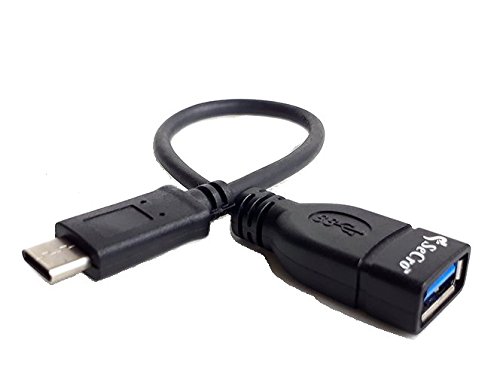 SeCro Type C OTG Connector, USB Type C to USB 3.0 Type A Charge and Sync Adapter Cable (Type C OTG) (B074CWRDH2) Amazon Price History, Amazon Price Tracker