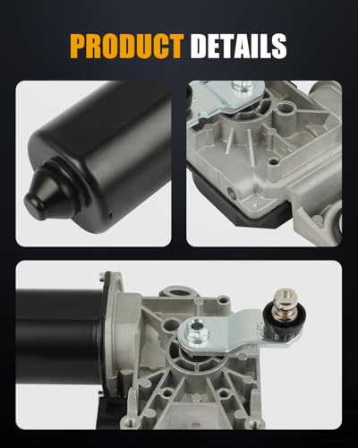 Image of ROADFAR Front Windshield Wiper Motor Compatible For Chevrolet For Cavalier | Fit For Oldsmobile For Alero 2003 2004|For Pontiac For Grand Am 2003-2005|For Pontiac For Sunfire 03-05|OEM:22711473|5 Pins