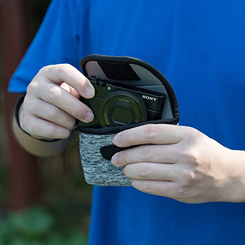 Jjc Neoprene Compact Digital Camera Case Travel Pouch For Sony Zv-1 Rx100M7 Rx100M6 Rx100M5 Rx100M4 Rx100M3 Rx100M2 Rx100 For Nikon Coolpix Aw130 Aw120 W150 W300 A10 A100 A300 A900 For Ricoh Gr Iii Ii #TOP2