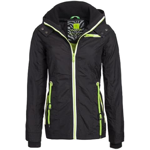 Urban Surface Damen Outdoor Jacke Übergangsjacke Windbreaker Cover
