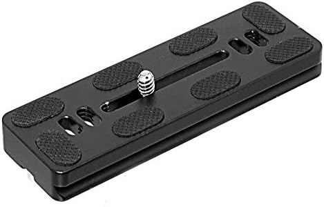 Fotasy 120mm Arca Swiss Plate, 120 mm QR Plate, Quick Release Plate, Long Arca Type Plate, Tripod Quick Release Plate fits Arca-Swiss Standard Clamp for DSLR Camera Lens Tripod Ballhead