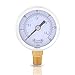 Produktbild Niederdruckmanometer, 0-30psi 0-2bar Mini Dial Hydraulisches Manometer, 1/8" BSPT Gewinde Manometer, für Luft, Wasser, Öl