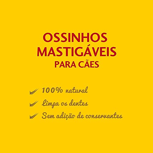 Osso Nó Baw Waw para cães nº 3/4 com 1 unidade