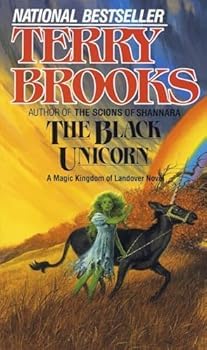 Hardcover The Black Unicorn: A Magic Kingdom of Landover Novel Book