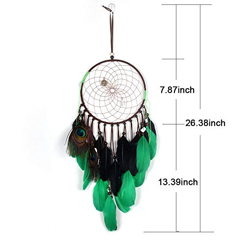 image for Aimto Malachite Green Dream Catcher for Birthday Gift,Bedroom Wall Han
