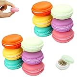 12 Piezas Mini Cajas de Almacenaje Macaron, Ideal para Regalos y Organización