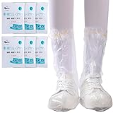 [VICSUN] 個別包装12枚(6足) 使い捨て 靴カバー レインシューズカバー 防水 極厚 携帯便利 雨用 自転車用 バイク用 靴カバー (子供用)