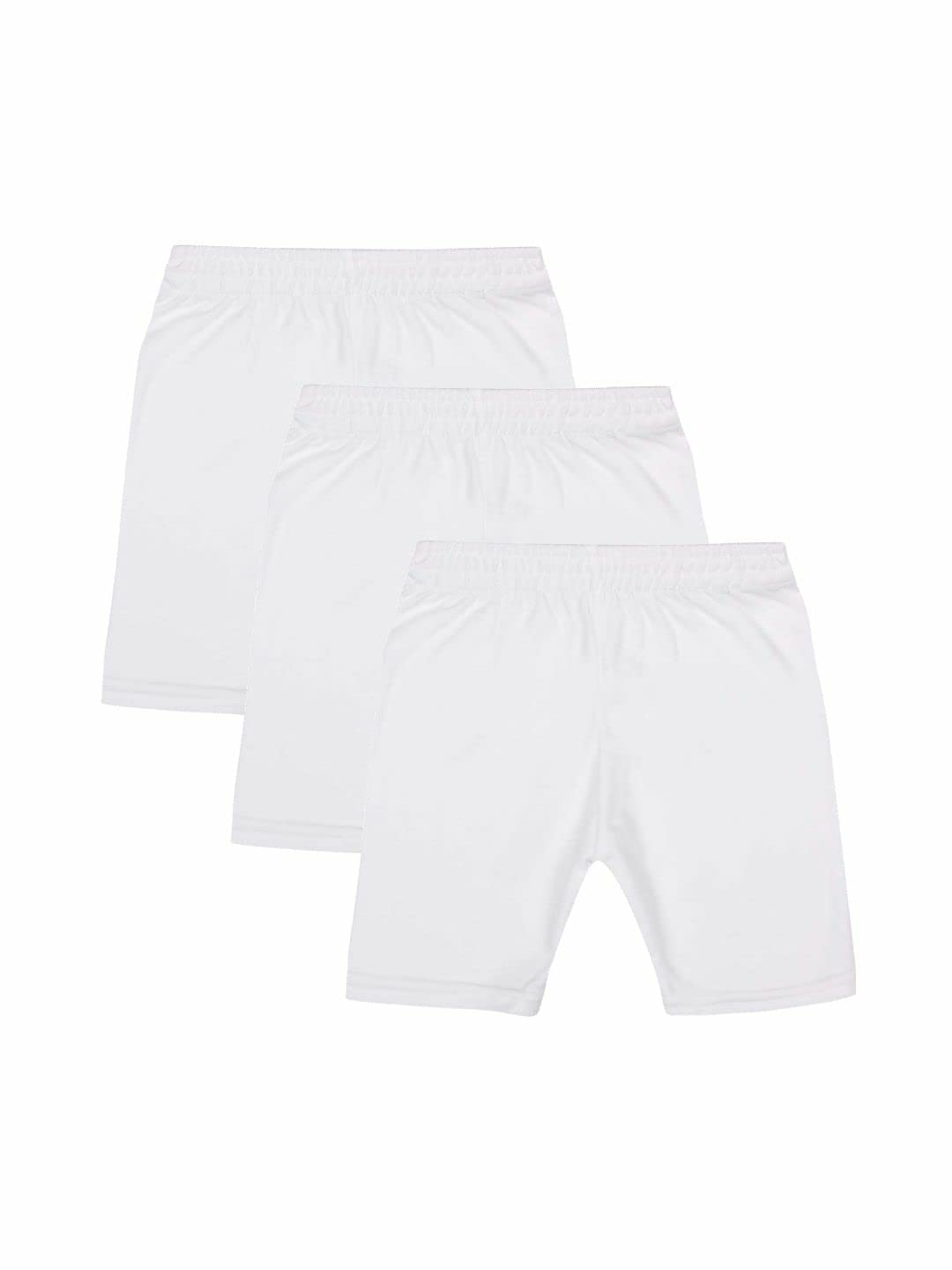 Kids Girl Short | Stylish | Fashionable | Comfortable and Durable Shorts for Girls | Pack of 3 - Assorted (Color & Print M...