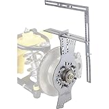 Speedway Motors WheelWise™ 5-Lug Wheel Fitment Tool with Tire Size Attachment, Simulates 14-22 Inch Rim Diameter, 8-14 Inch Tire Width, 2.5-11.5 Inch Sidewall, Laser Cut Steel