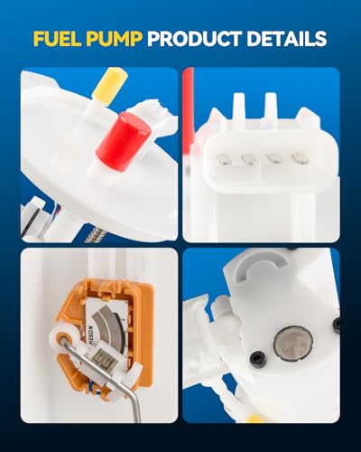 Image of PHILTOP FG1202 Electric Fuel Pump Assembly, Compatible with 2005-2007 Ford Five Hundred & Mercury Montego 3.0L, Direct Replacement Fuel Pump Module