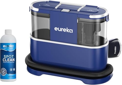 Eureka NEY100 odkurzacz do dywanów, środek do czyszczenia tapicerki, na sofę, dywany, tapicerkę, samochód, odkurzacz na mokro i sucho o dużej sile ssania 12500 Pa, 82 dB, duży zbiornik na wodę 1,5 l z