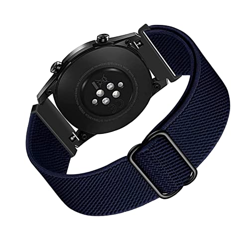 XBLJST Bracelet Compatible Huawei Watch GT 2 46mm, 22mm Bracelet de Remplacement en Nylon élastique Fitness Bracelet pour Huawei Watch GT2e/Huawei GT 2/Huawei Watch GT2 Pro/GT2e/Gear S3 Classic Cover