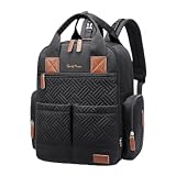 Tigerlily Phoenix Zaino fasciatoio – Borsa fasciatoio elegante, spaziosa e intelligente per genitori moderni, organizer multitasche con accesso per salviette, sezione termica per biberon e cinghie per