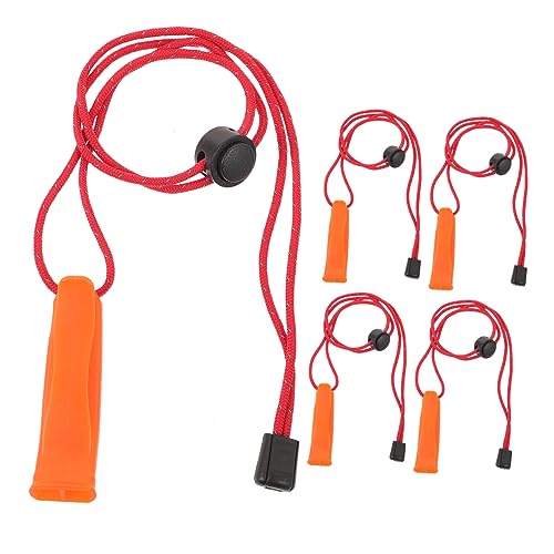 Silbatos deportivos de plástico para árbitro 5pcs miniatura 1