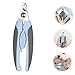Abaodam Dog Nail Clipper for Small Animals Ergonomic Paw Trimmer with Comfortable and Easy Nail Cutter for Kittens Puppies and Small Pets Convenient Pet Grooming Tool