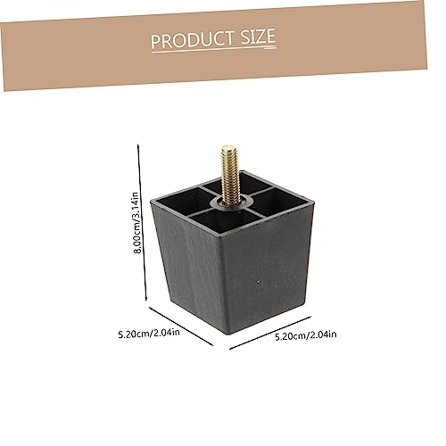 Mesa ajustable de repuesto con patas para muebles elevadoras de plástico resistente DOITOOL 5