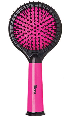 Escova Teen Color Fun, Ricca, Laranja/Rosa/Roxo