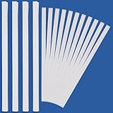Lemecima 50 Pcs Thermal Glue Strips Hot Melt Adhesive for Book Binding Repair, Thermal Binding with Mesh Backing for 80-110 Sheet Capacity, 12 mm