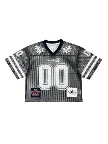 Men's Number Print Mesh Shirt