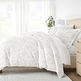 Linen Market Duvet Cover King Size (Gray) - Experience Hotel-Like Comfort with Unparalleled Softness, Exquisite Prints & Solid Colors for a Dreamy Bedroom – King Duvet Cover Set with 2 Pillow Shams
