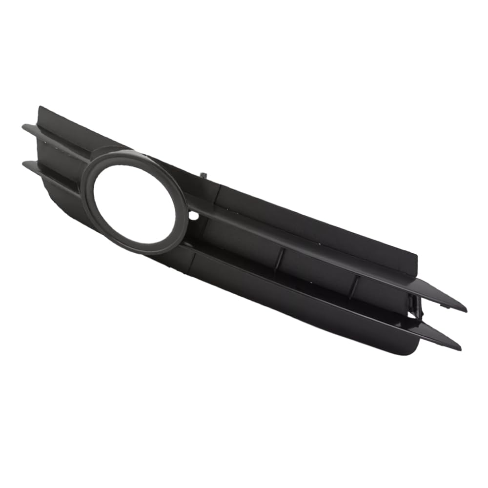 Riloer Couverture de Grille de Pare-chocs de Voiture pour Feu de Brouillard, Couverture de Grille de Pare-chocs de Feu de Brouillard Avant, Noire, Couvertures de Feu de Brouillard Compatibles avec